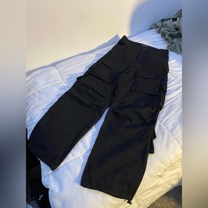 Balenciaga High-Waisted Multi-Pocket Cargo Pants Size M